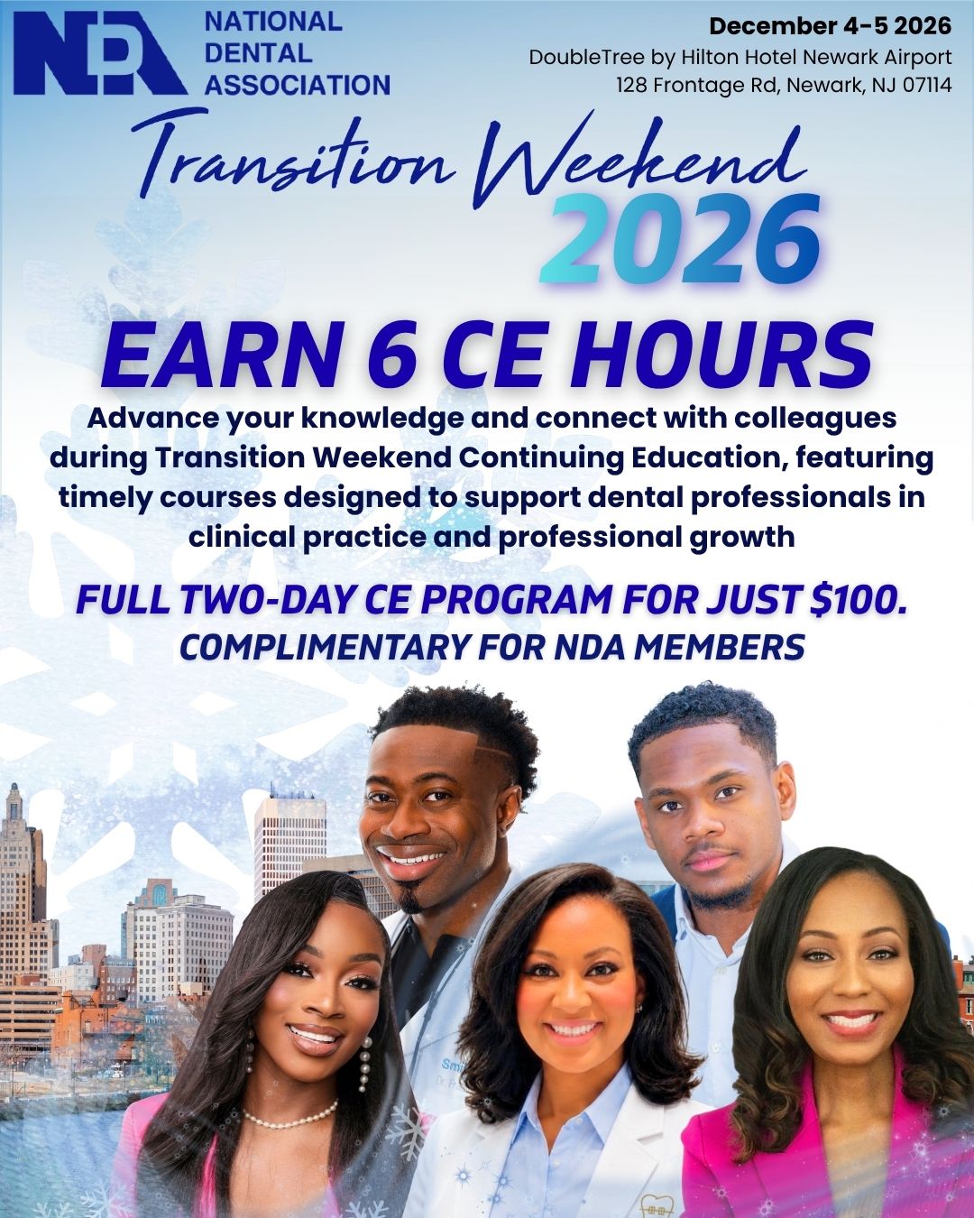 NDA Transition Weekend CE Courses