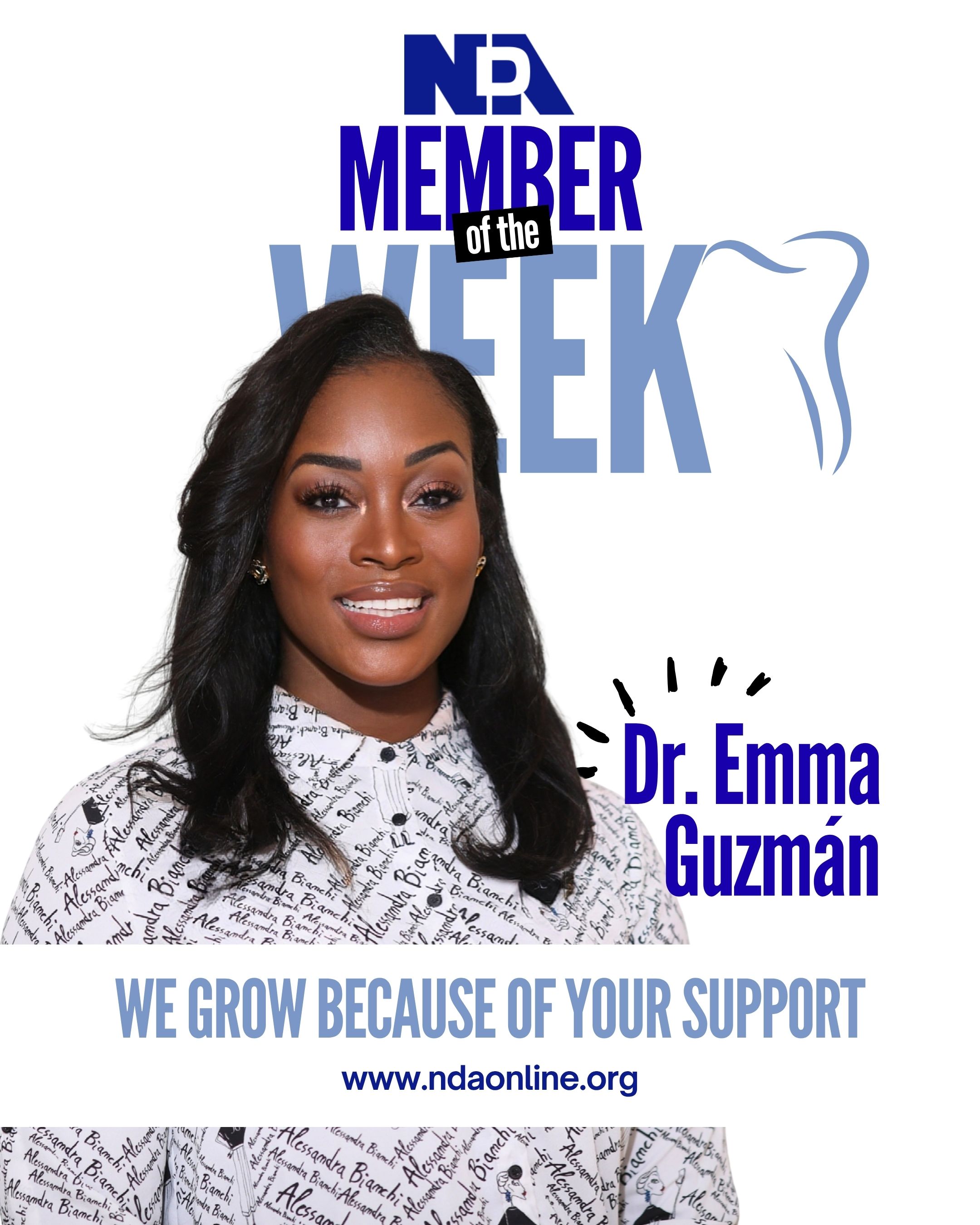 Dr. Emma Guzmán, NDA Member Spotlight